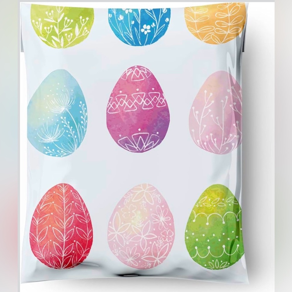 25-Pack 10x13” Easter Egg Poly Mailers | Shipping Supplies - Picture 4 of 4